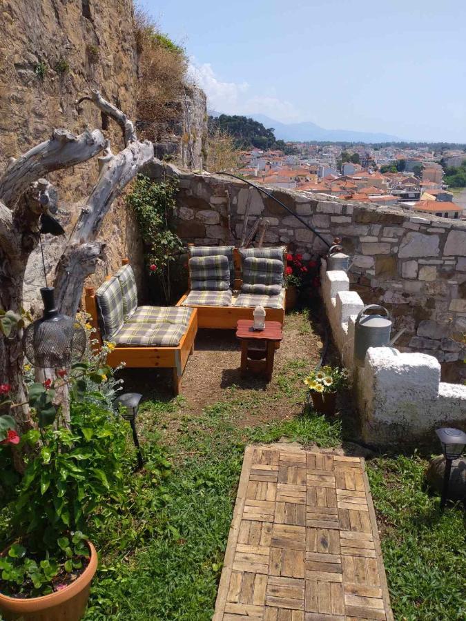 Appartamento Stone Clock'S House Nafpaktos Esterno foto
