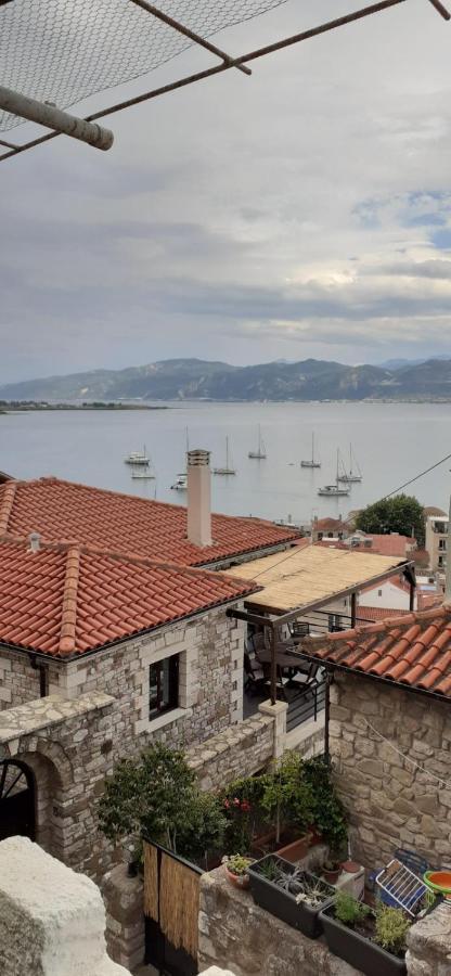 Appartamento Stone Clock'S House Nafpaktos Esterno foto